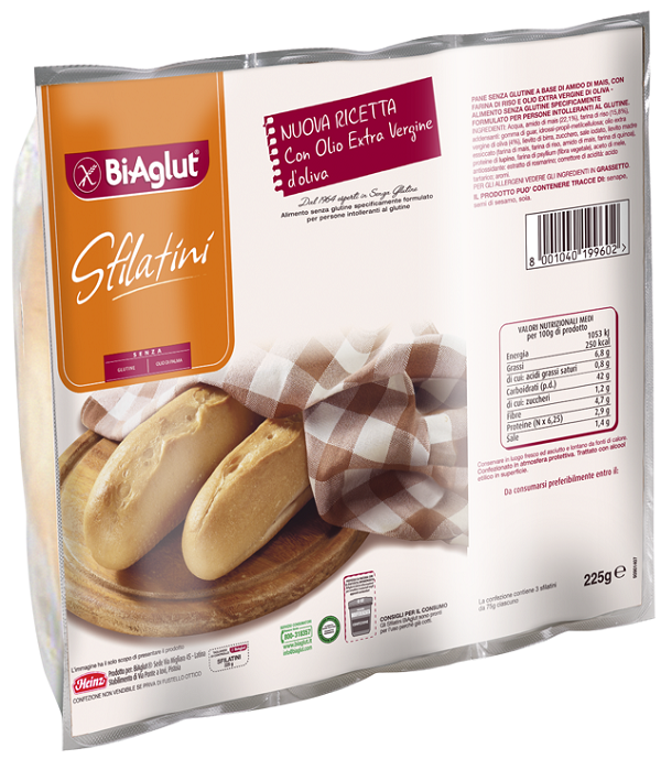 BIAGLUT PANE SOFF SFILAT 3X75G
