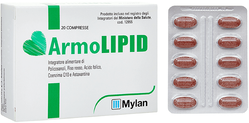 ArmoLIPID - Integratore per ridurre i livelli di colesterolo - 20 Compresse