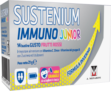 Sustenium Immuno Junior Integratore Sistema Immunitario 14 Bustine