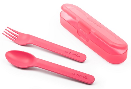 SUAVINEX SET POSATE ROSA