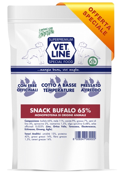 VET LINE SNACK BUFALO 80G