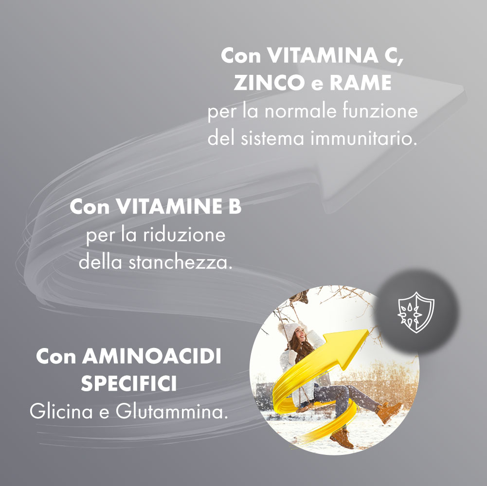 Sustenium Immuno Integratore Sistema Immunitario 14 Bustine