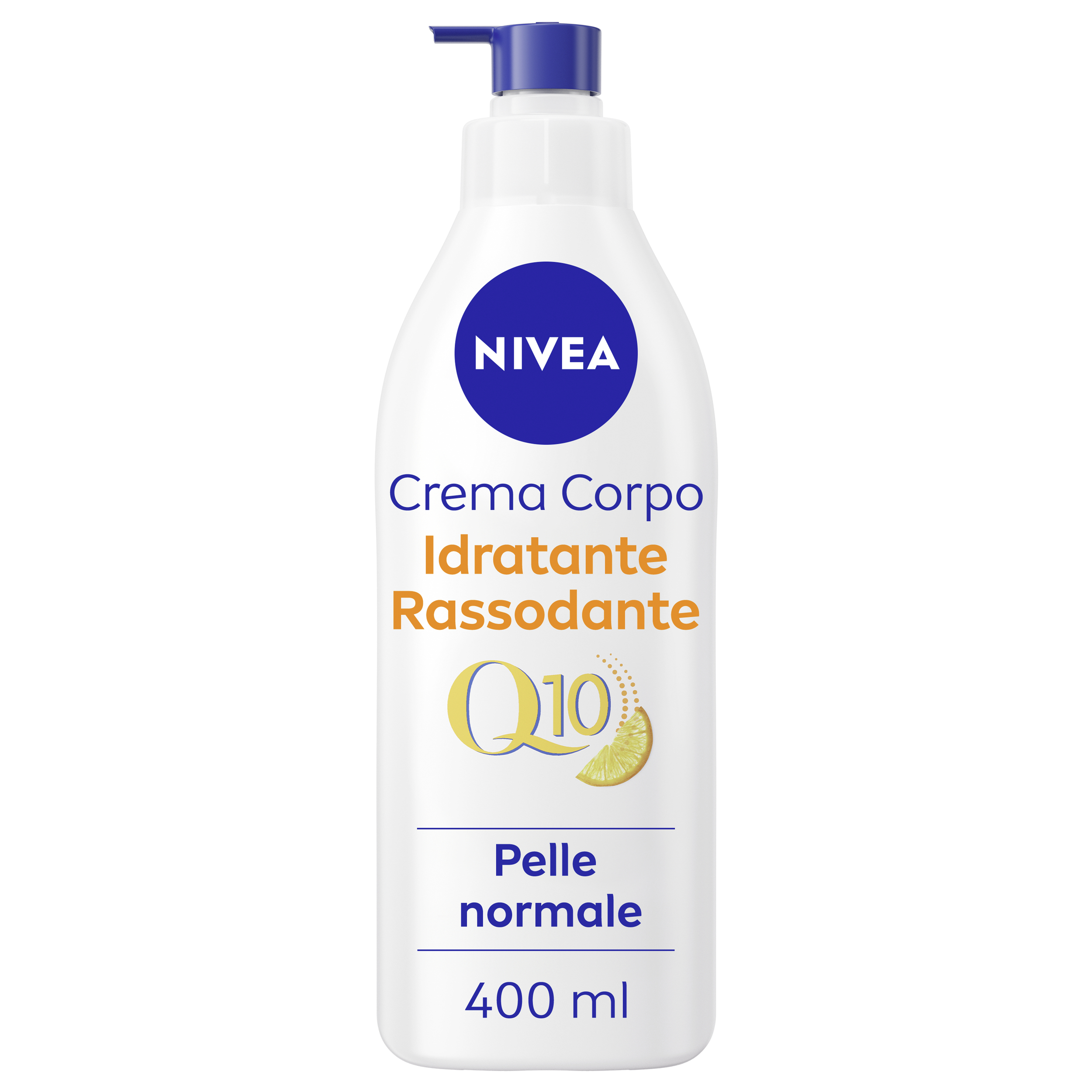 Nivea Q10 Crema Corpo Idratante Rassodante 400 ml, Crema corpo rassodante e idratante pelli normali