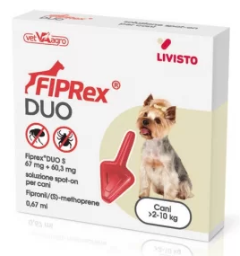 FIPREX DUO S*1PIP 2-10KG CANI