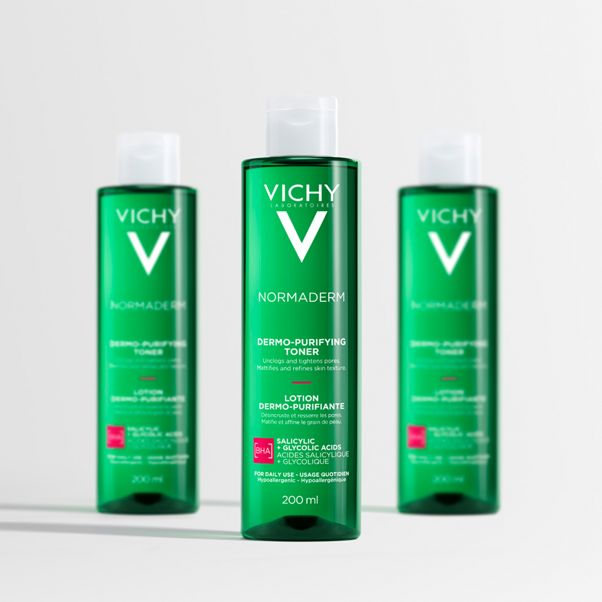 Vichy Normaderm Tonico Astringente Purificante per pelli grasse a tendenza acneica 200 ml