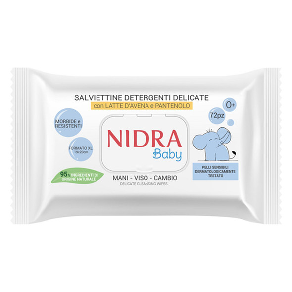NIDRA BABY SALVIETTINE 72 PZ