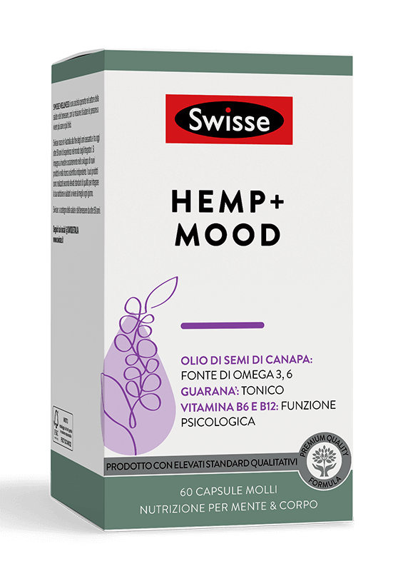 Swisse Hemp MOOD Integratore Energizzante 60cps molli
