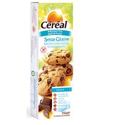 Cereal Biscotti Con Gocce Di Cioccolato Senza Glutine 150 Gr