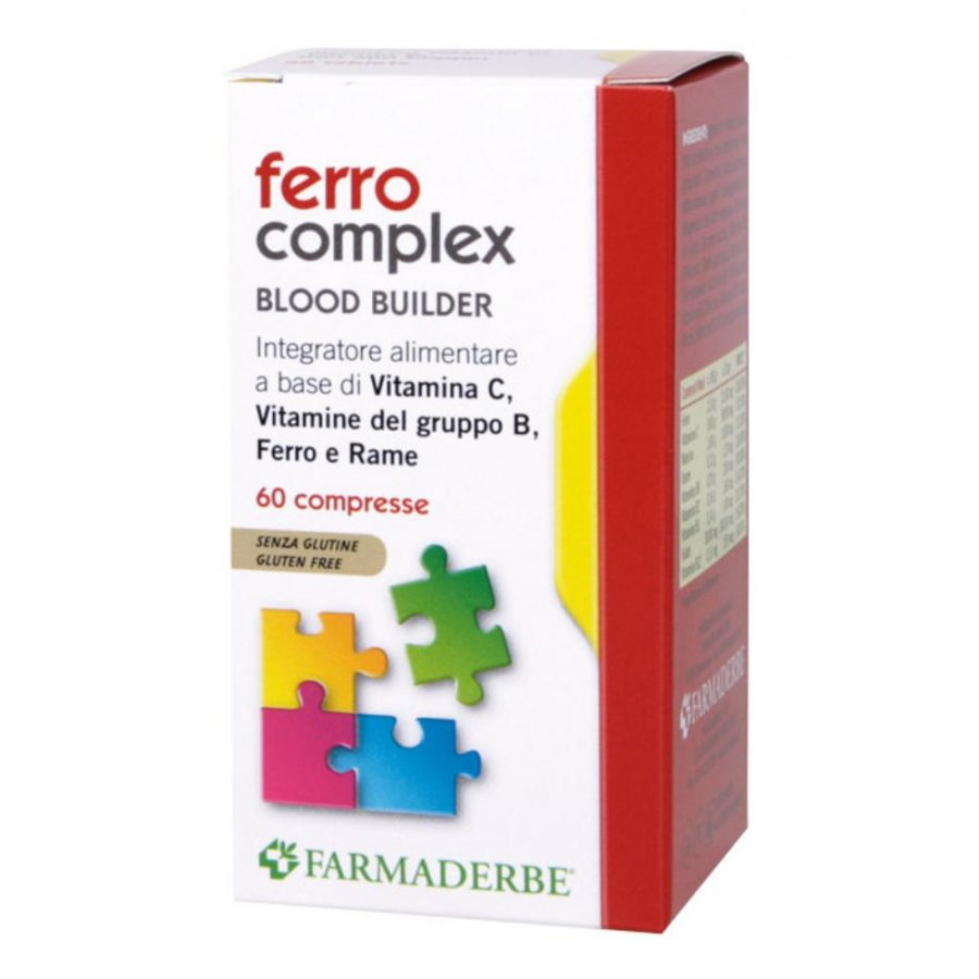 Farmaderbe Ferro Complex Integratore di Ferro e Vitamine