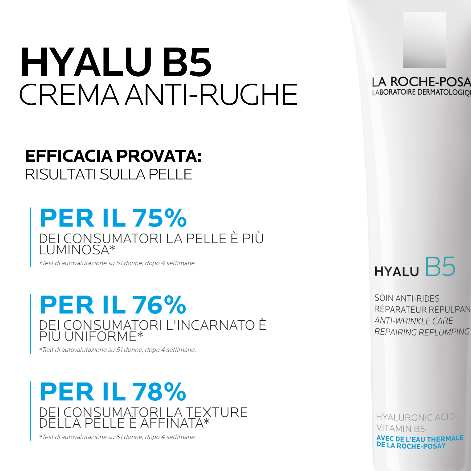 La Roche-Posay Cofanetto Limited Edition Routine Rimpolpante con Hyalu B5 Booster 15 ml + Hyalu B5 Crema Anti-rughe 40 ml