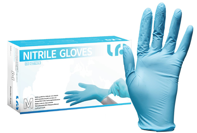 GUANTI Nitrile L 100pz