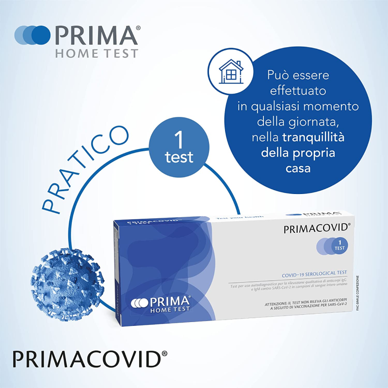 TEST SIEROLOGICO PRIMACOVID COVID-19