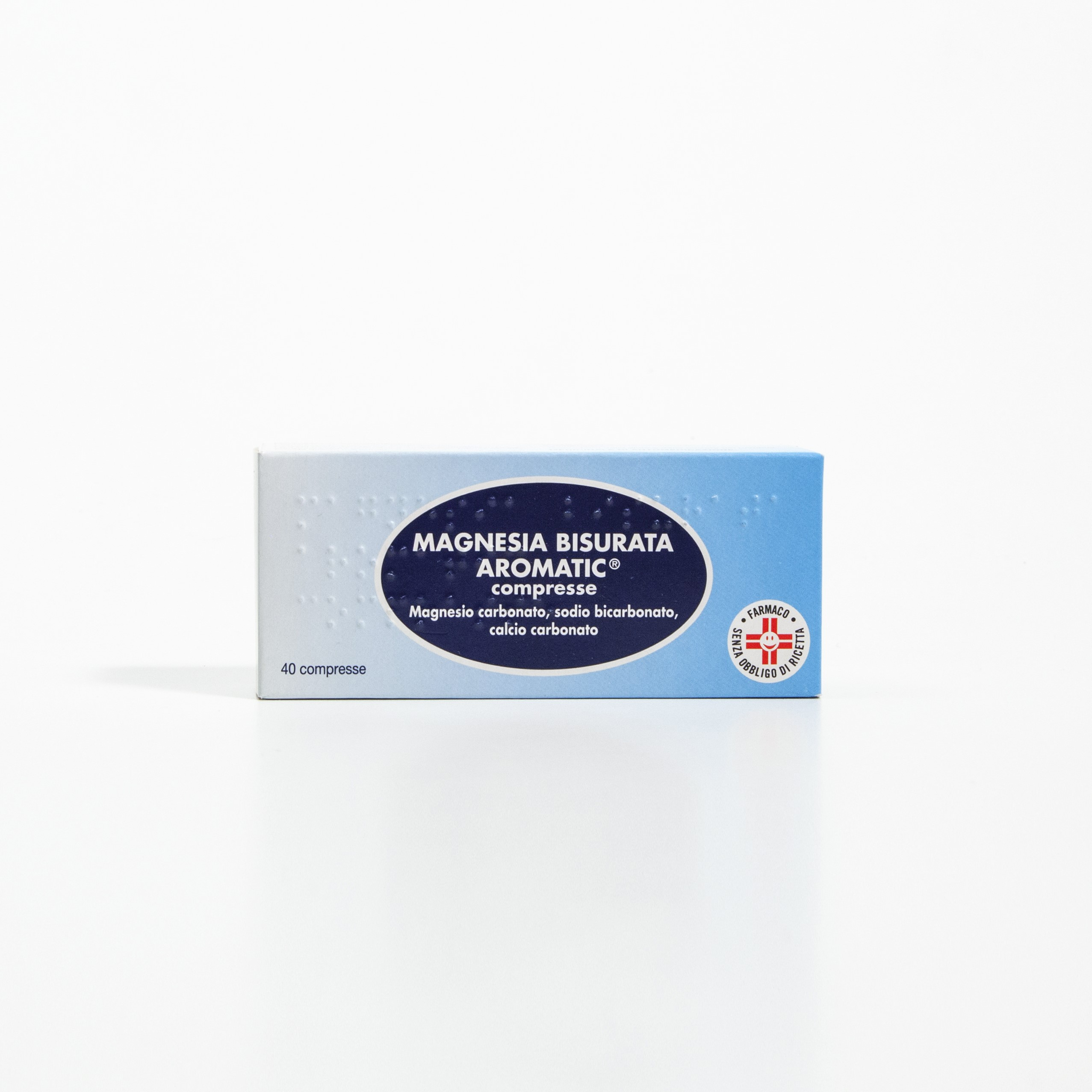 Magnesia Bisurata Aromatic Magnesio Antiacido 40 Pastiglie