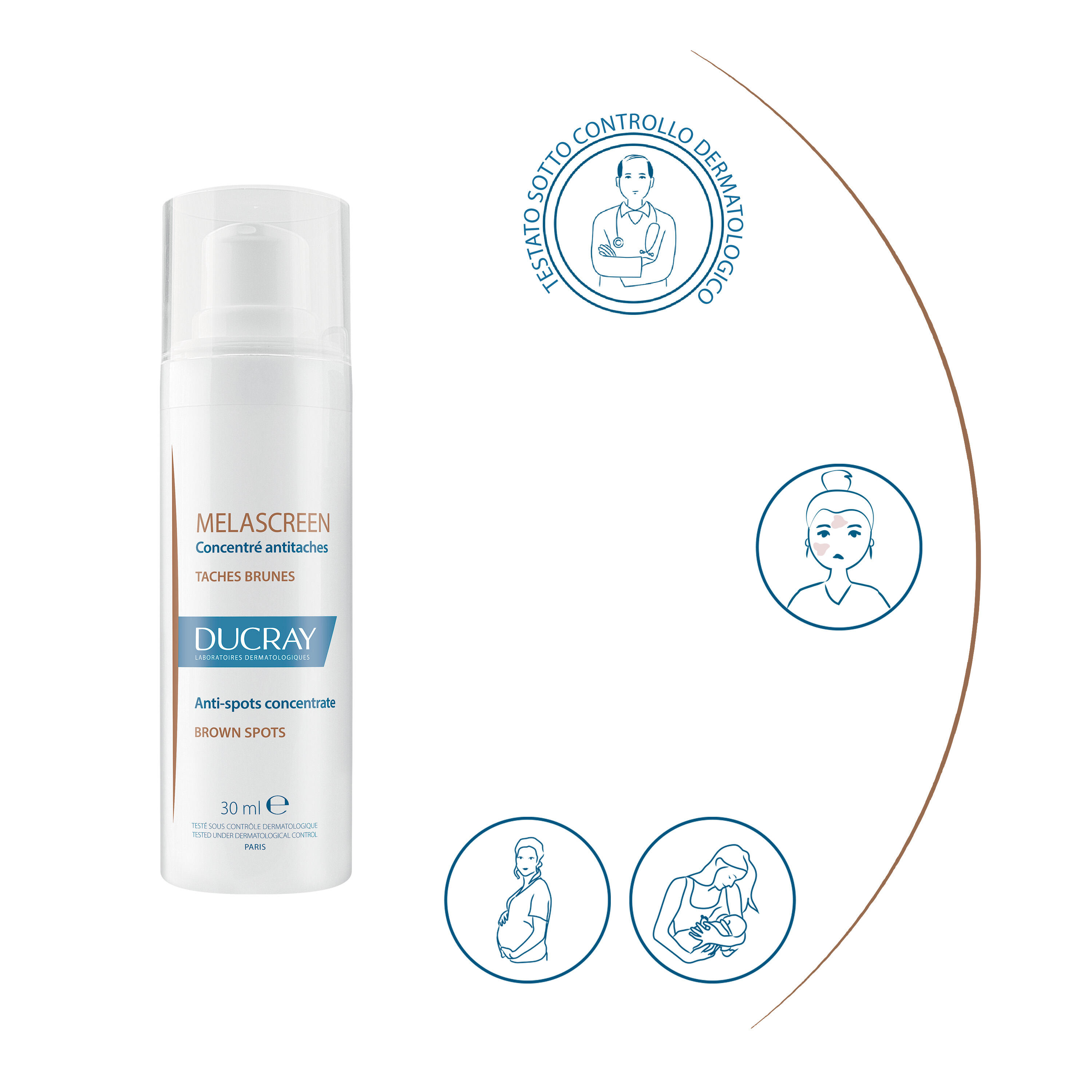 Ducray Melascreen - Concentrato Anti-Macchie 30 ml