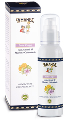 L'AMANDE MARSEILLE LATTE CORPO MALVA/CALENUDLA 200 ML