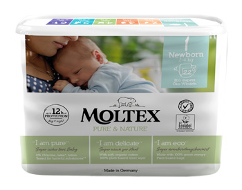 MOLTEX PURE&NATURE NB 2-4KG T1