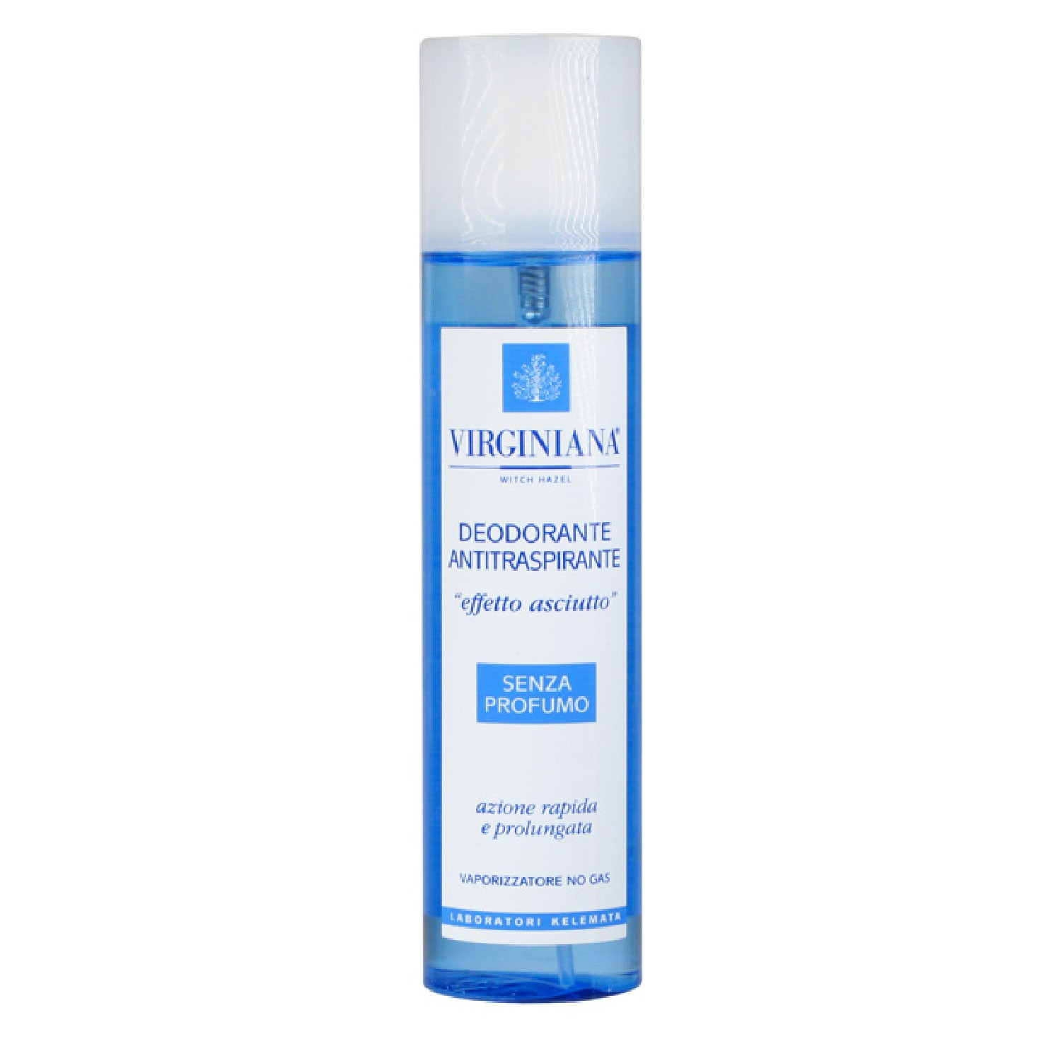 Kelémata Virginiana Deodorante Senza Profumo Antitraspirante Effetto Asciutto 100 ml