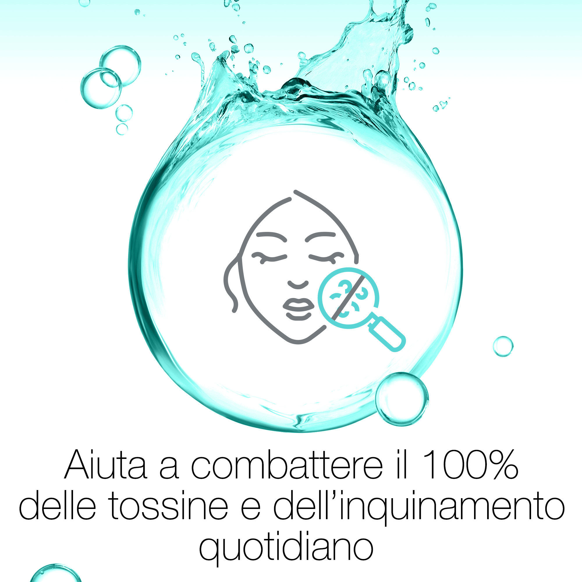 Neutrogena, Acqua Micellare Tripla Azione, Skin Detox, contro Inquinamento Quotidiano, Senza Alcol e Profumo, Senza Risciacquo, 400ml 