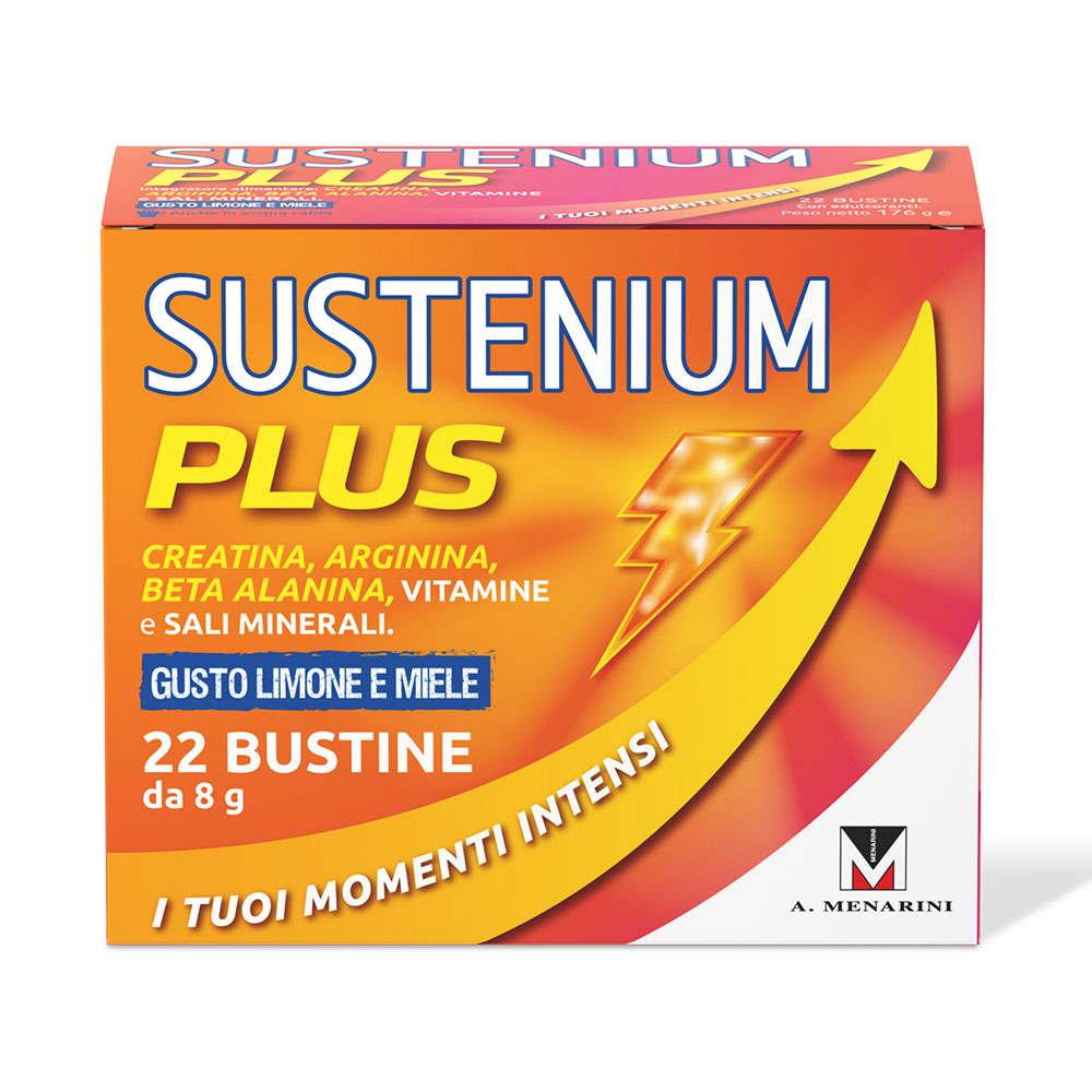 Sustenium Plus Limone e Miele 22 buste