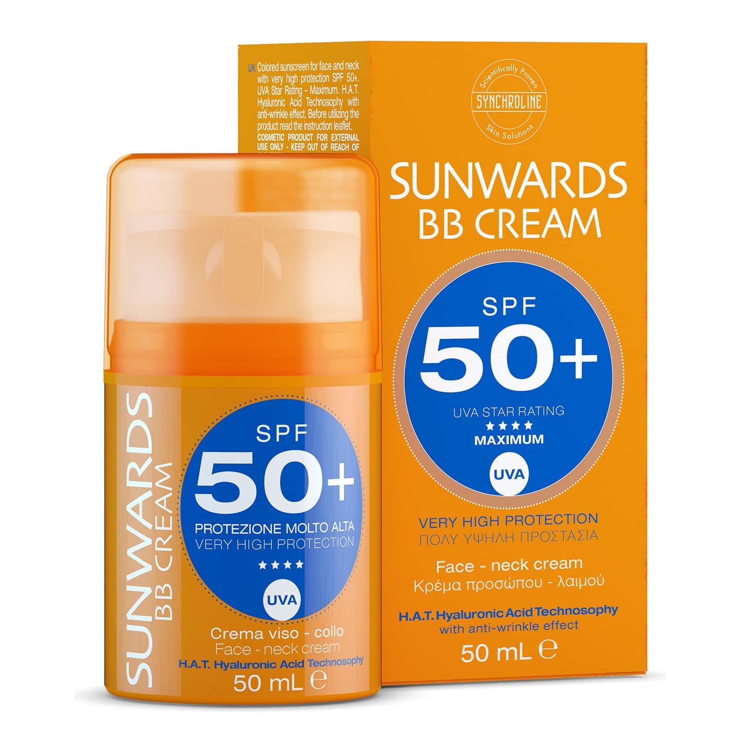 SUNWARDS BB FACE CREAM SPF50+
