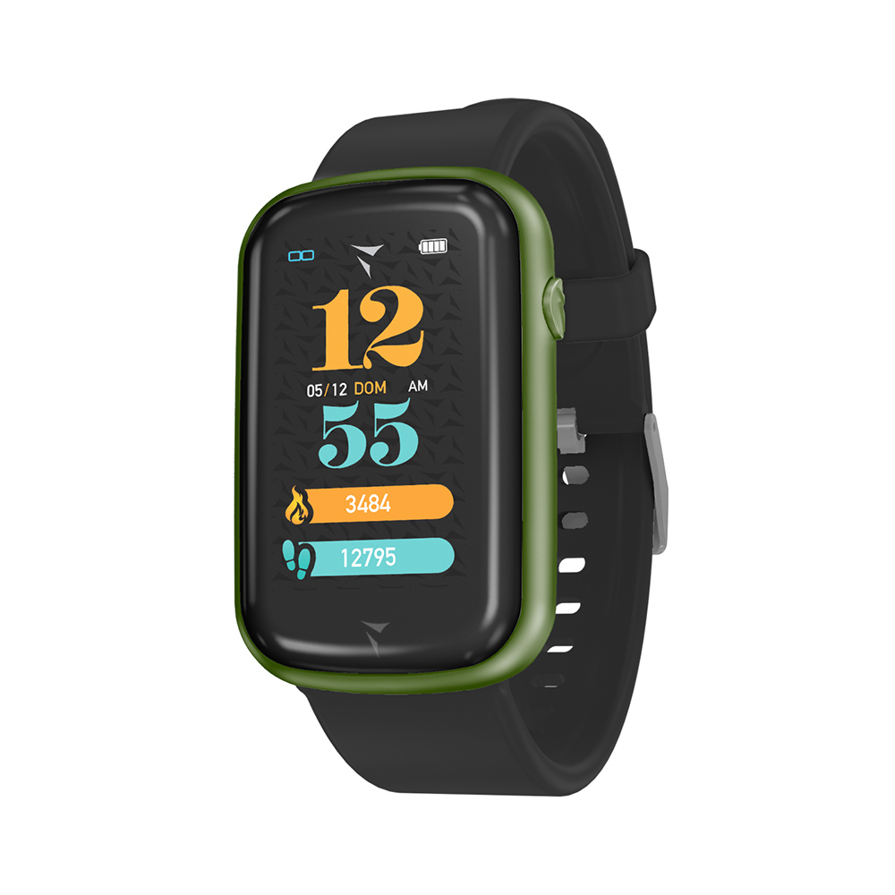 STEPS SMARTWATCH BLACK GREEN