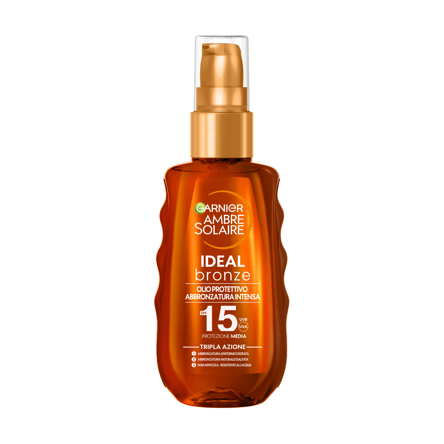 GARNIER AMBRE SOLAIR IDEAL BRONZE OLIO SRAY SPF 15 150 ML