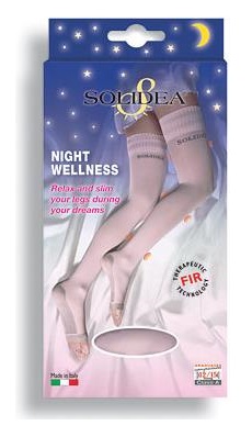 Solidea Night Wellness Calze Compressive Colore Rosa Taglia 3 ML