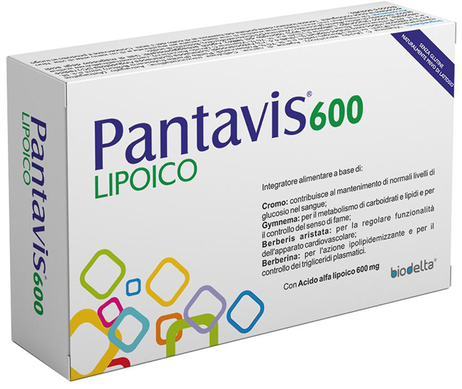 PANTAVIS*600 Lipoico 30 Cpr