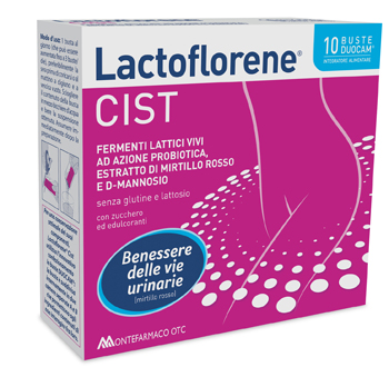 Lactoflorene Cist Integratore Benessere Vie Urinarie 10 Bustine