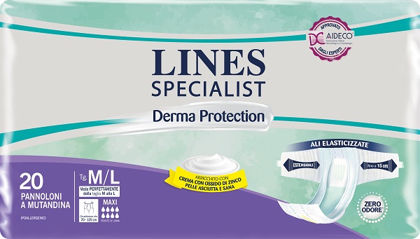 LINES SP DERM Pann.Mx M/L 20pz