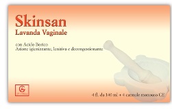 Skinsan Lavanda Vaginale 4 Flaconcini da 140 ml