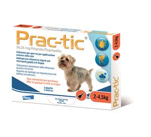 PRACTIC RO 3PIP 56,25MG 2/4,5KG