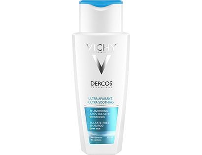 Vichy Dercos Shampoo Ultra-Lenitivo per cuoio capelluto reattivo Capelli secchi 200ml