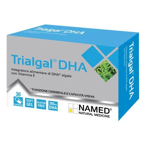 Trialgal DHA - Integratore per la funzionalità cardiaca e cerebrale - 30 capsule soft gel