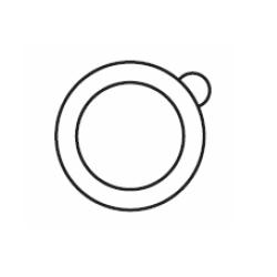 Hollister Adapt Anelli Stomia 48 mm 10 pezzi