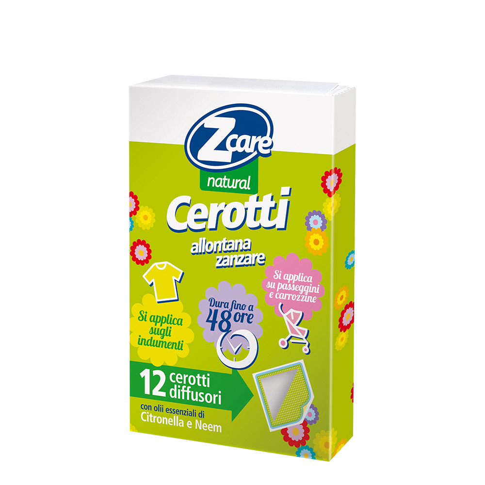 ZCARE NATURAL CEROTTI 12PZ