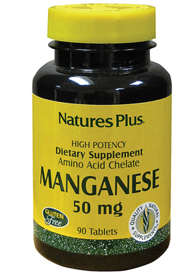 Nature's Plus Manganese Chelato Integratore 90 Tavolette