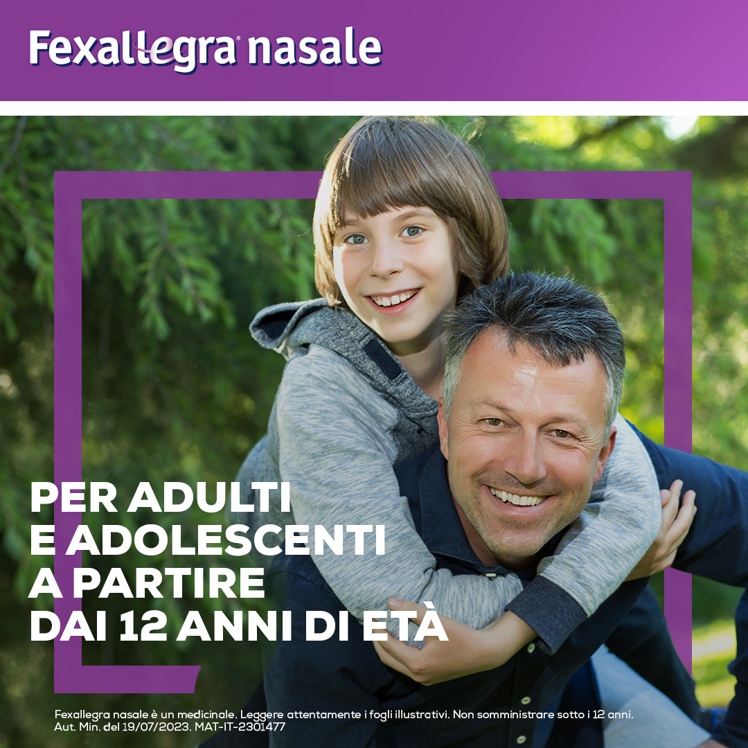 Fexallegra Nasale Spray 1 mg/ml+ 3,55 mg/ml Rinite Allergica 10 ml