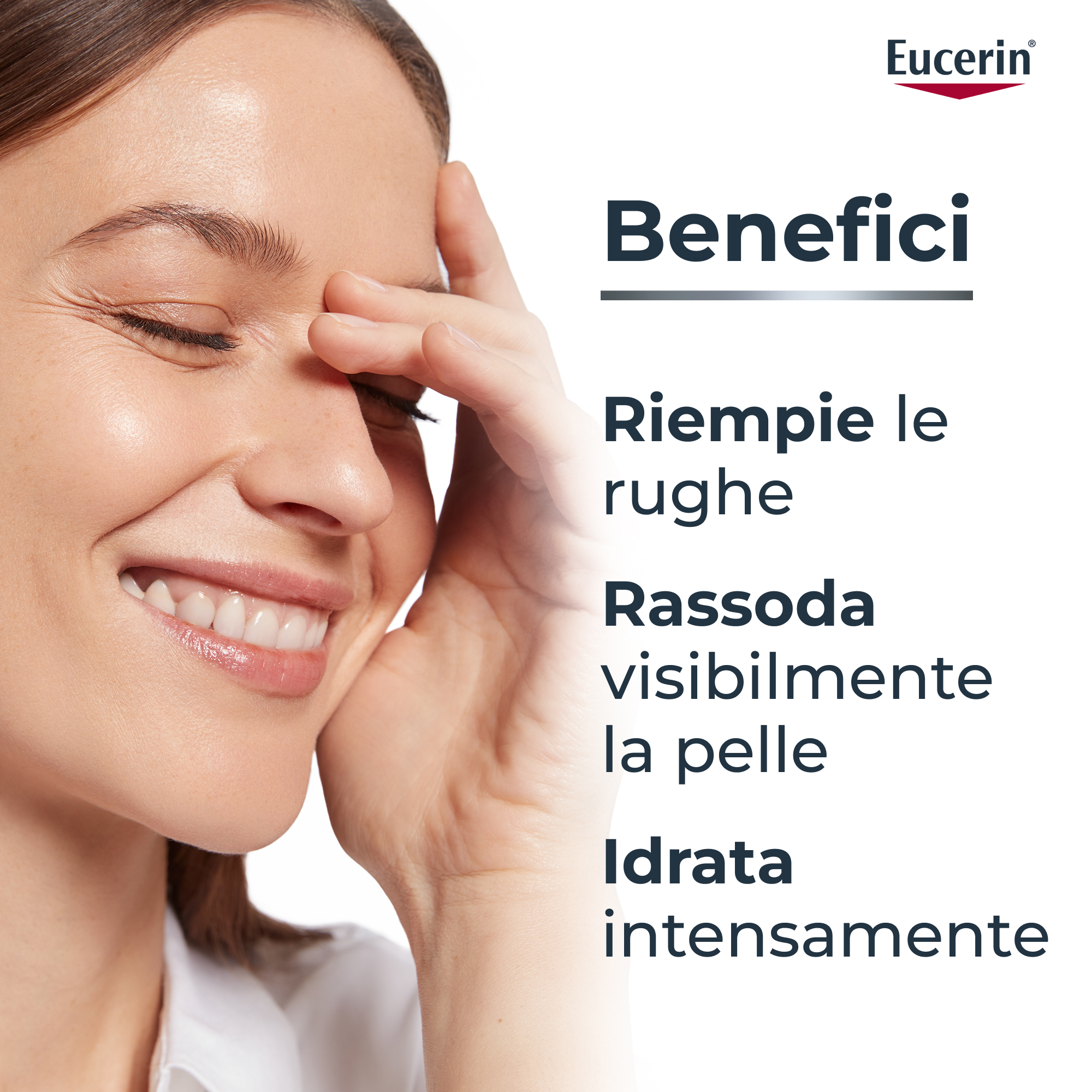 Eucerin Hyaluron-Filler Crema Viso Giorno Antiage SPF30 50mL