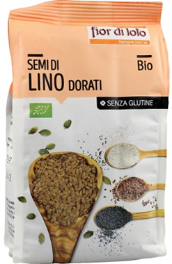 Fior Di Loto Semi Di Lino Dorati Biologici 400 g