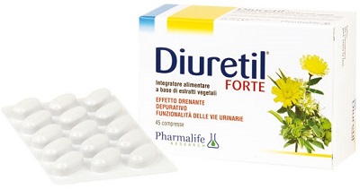 Pharmalife Diuretil Forte integratore alimentare drenante 45 compresse