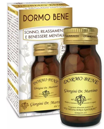 Dr. Giorgini Dormo Bene Integratore Rilassante 80 Pastiglie