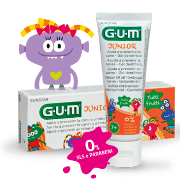 Gum Junior 6+ Dentifricio Per Bambini 50 ml