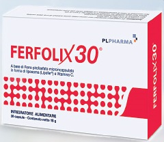 Ferfolix 30 Integratore di Ferro 30 Capsule