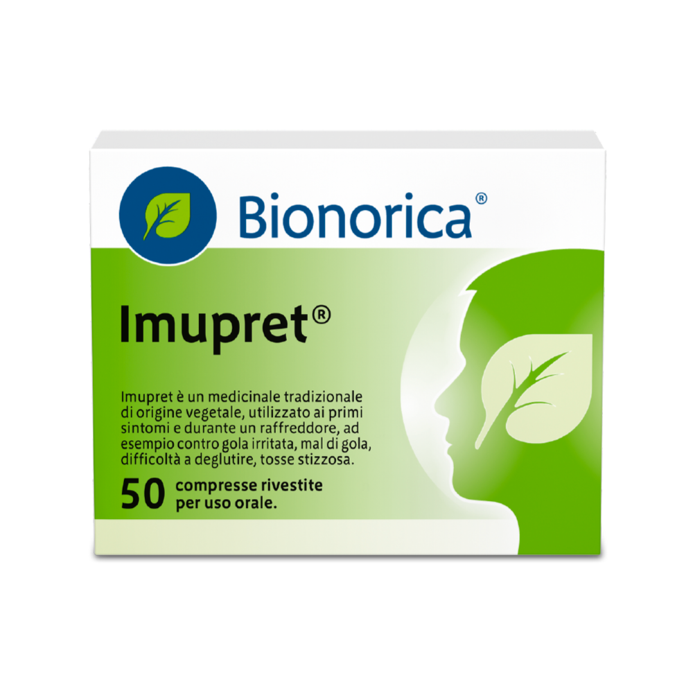 Bionorica Imupret - 50 Compresse Rivestite Per Il Trattamento Sei Sintomi Influenzali