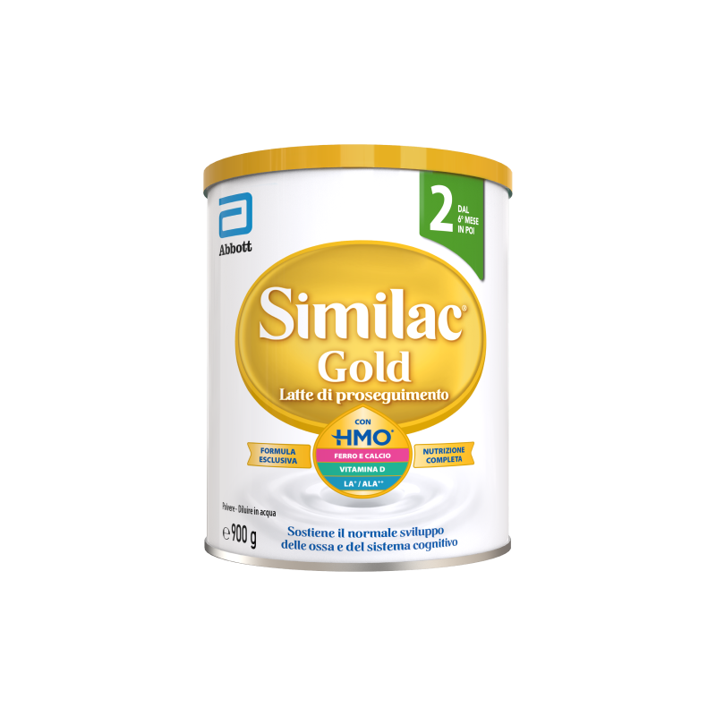 Similac Gold 2 Latte di proseguimento Latte in Polvere per Neonati dai 6 ai 12 mesi 900g