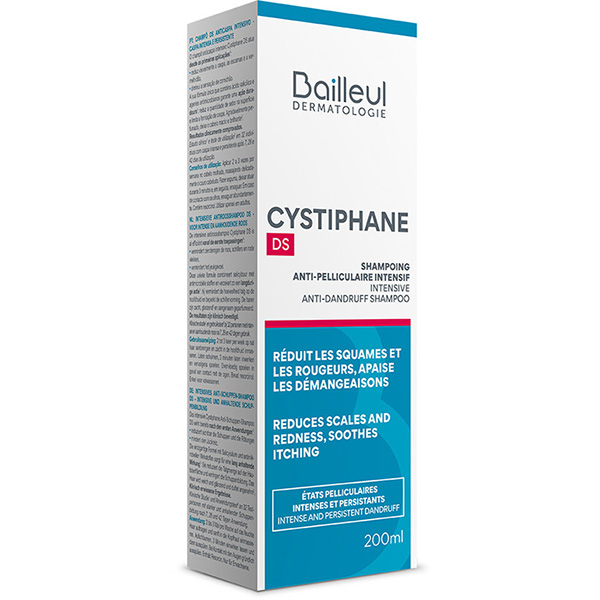 Cystiphane Ds Shampoo Antiforfora Intensivo contro la forfora intensa e persistente per ridurre prurito, desquamazione e arrossamento del cuoio capelluto 200 ml