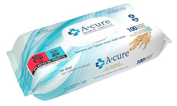 A+CURE IGIENE CORPO SALV 100PZ