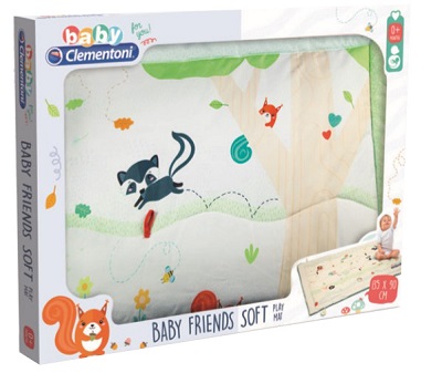 CLEMENTONI BABY FRIENDS TAPPETO SOFT PLAYMAT