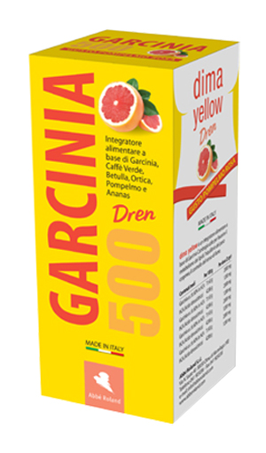 Garcinia 500 Dren Integratore Drenante Gusto Pompelmo Rosa 500 ml